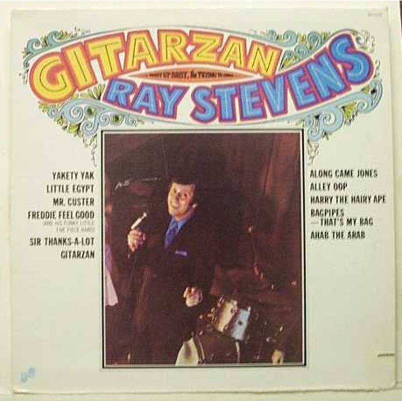 Ray Stevens – Gitarzan – LP, Album, RE – Near Mint (NM or M-)