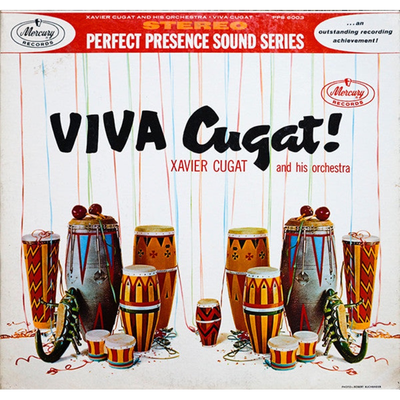 Xavier Cugat And His Orchestra – Viva Cugat! – LP, Album, Pit – Very Good Plus (VG+)
