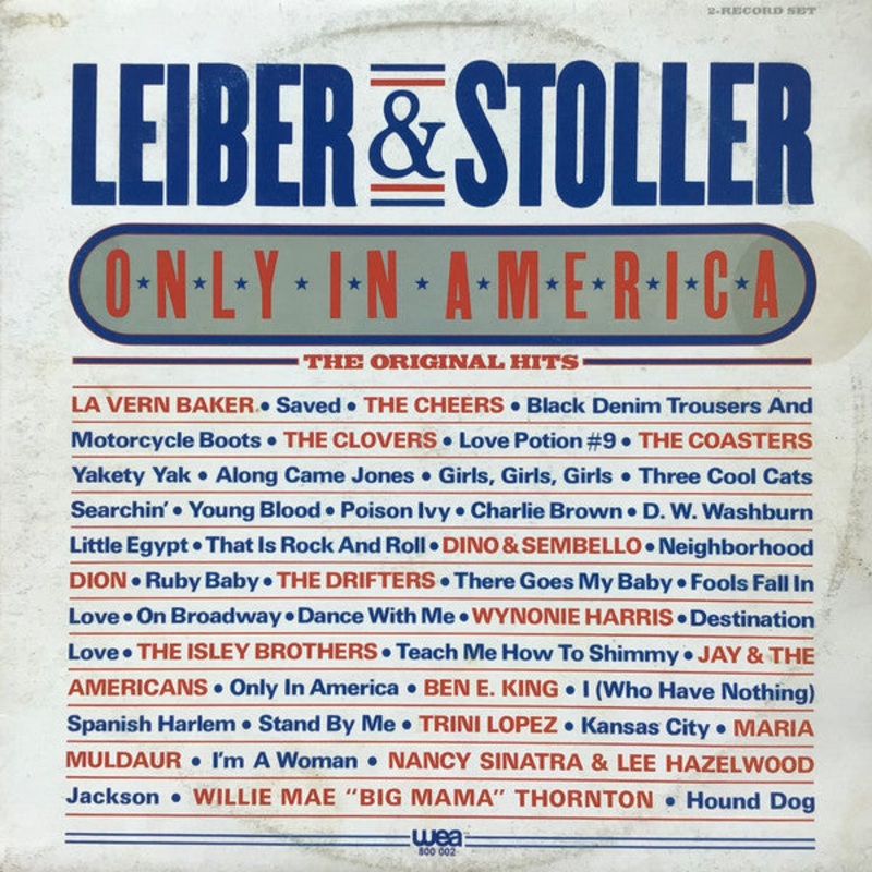 Leiber & Stoller – Only In America The Original Hits – 2xLP, Album, Comp, Mono – Near Mint (NM or M-)