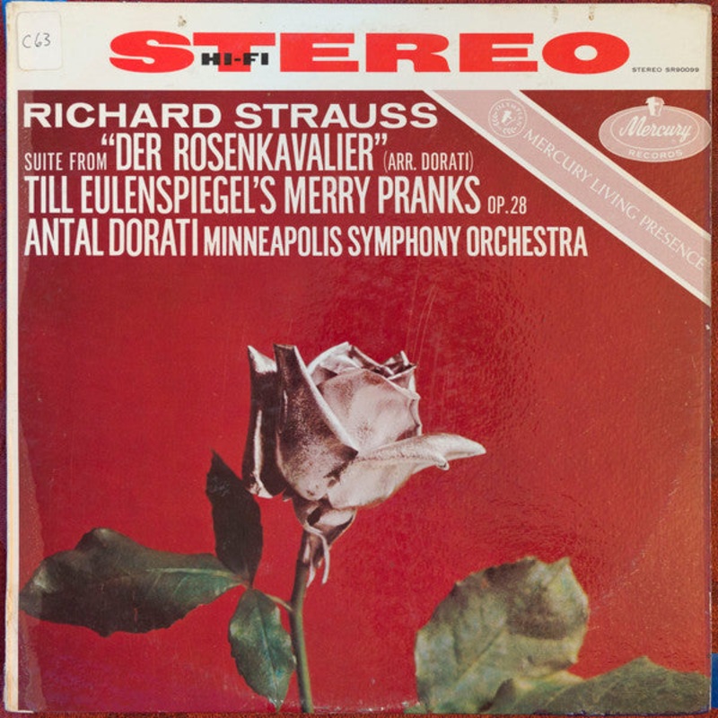Richard Strauss, Antal Dorati, Minneapolis Symphony Orchestra – Antal Dorati Conducts Richard Strauss – LP – Very Good Plus (VG+)