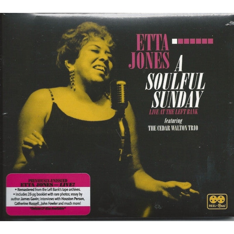 CD – Etta Jones  A Soulful Sunday: Live At The Left Bank Featuring The Cedar Walton Trio